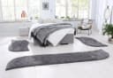 OTTO HOME Hochflor-Bettumrandung Desner Grau 3-tlg. Bild 1