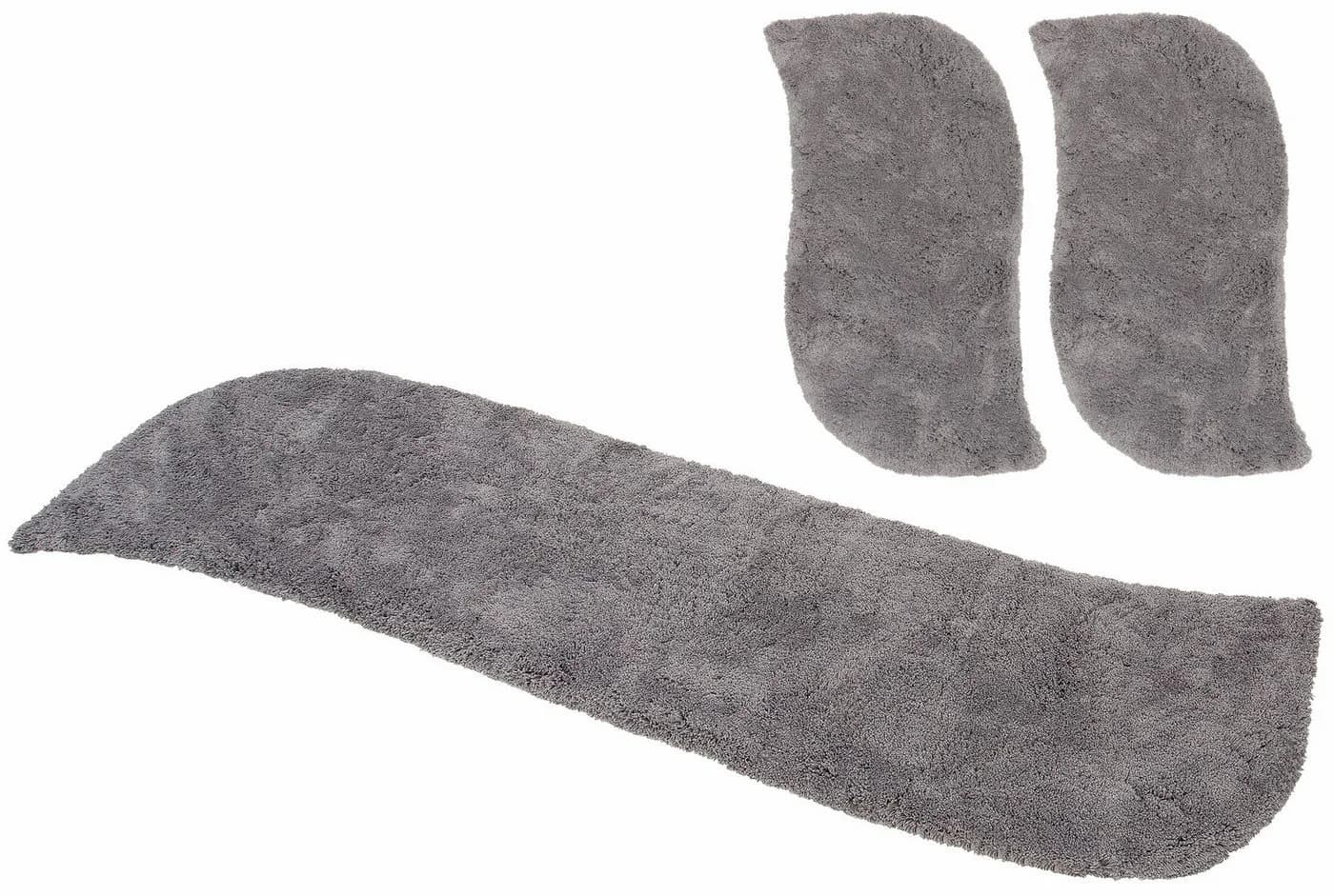 OTTO HOME Hochflor-Bettumrandung Desner Grau 3-tlg. - Bild 2