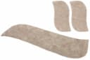 OTTO HOME Hochflor-Bettumrandung Desner 3-tlg. Beige U-Form Bild 2