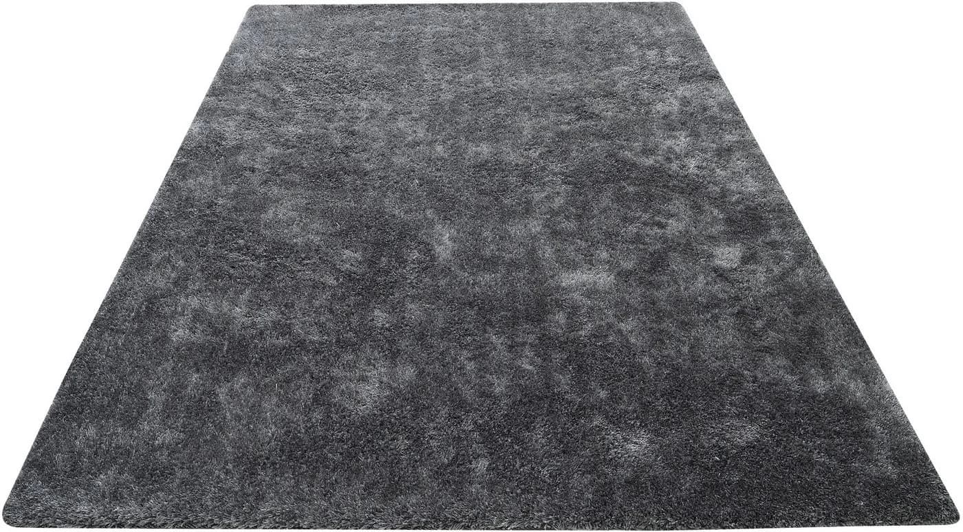 Bruno Banani Teppich Dana Grau Uni Shaggy 240x320 cm - Bild 3