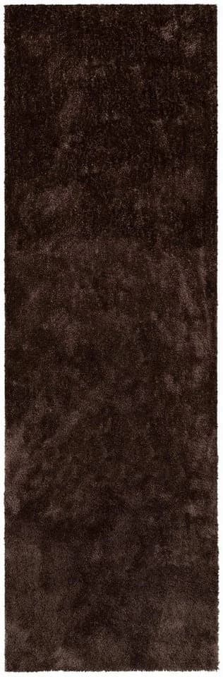 Bruno Banani Hochflor-Läufer Dana Uni Braun 67x250 cm - Bild 2