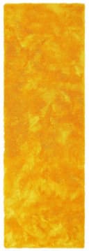 Bruno Banani Hochflor-Läufer Dana Gelb Uni 67x250 cm Bild 2
