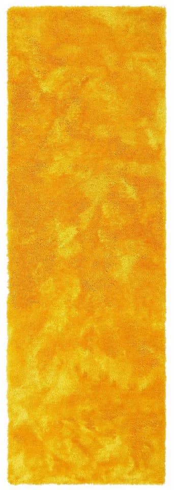Bruno Banani Hochflor-Läufer Dana Gelb Uni 67x250 cm - Bild 2