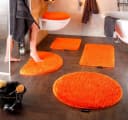 Bruno Banani Badteppich Lana 3-tlg. Set Orange Bild 4