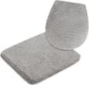 OTTO home Badematte Merida 2-tlg. Set hellgrau rutschhemmend Bild 1