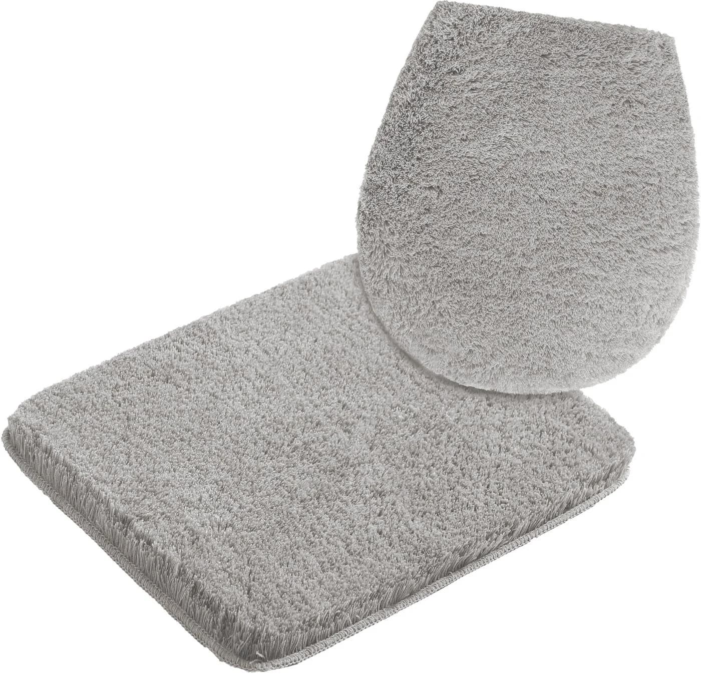 OTTO home Badematte Merida 2-tlg. Set hellgrau rutschhemmend
