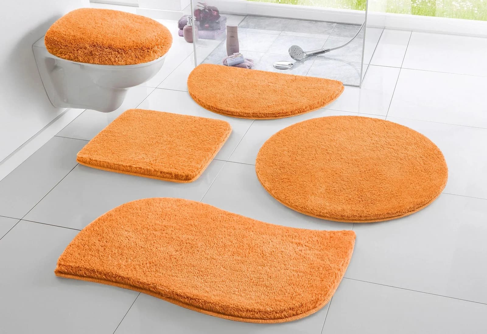 Badematte MY HOME Merida Badvorleger Kunstfaser