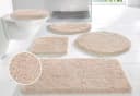OTTO home Badematte Sanremo Beige Rund 80 cm Bild 2