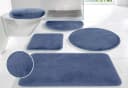 OTTO HOME Badematte Blau Kaninchenfell Haptik Rutschhemmend Bild 2