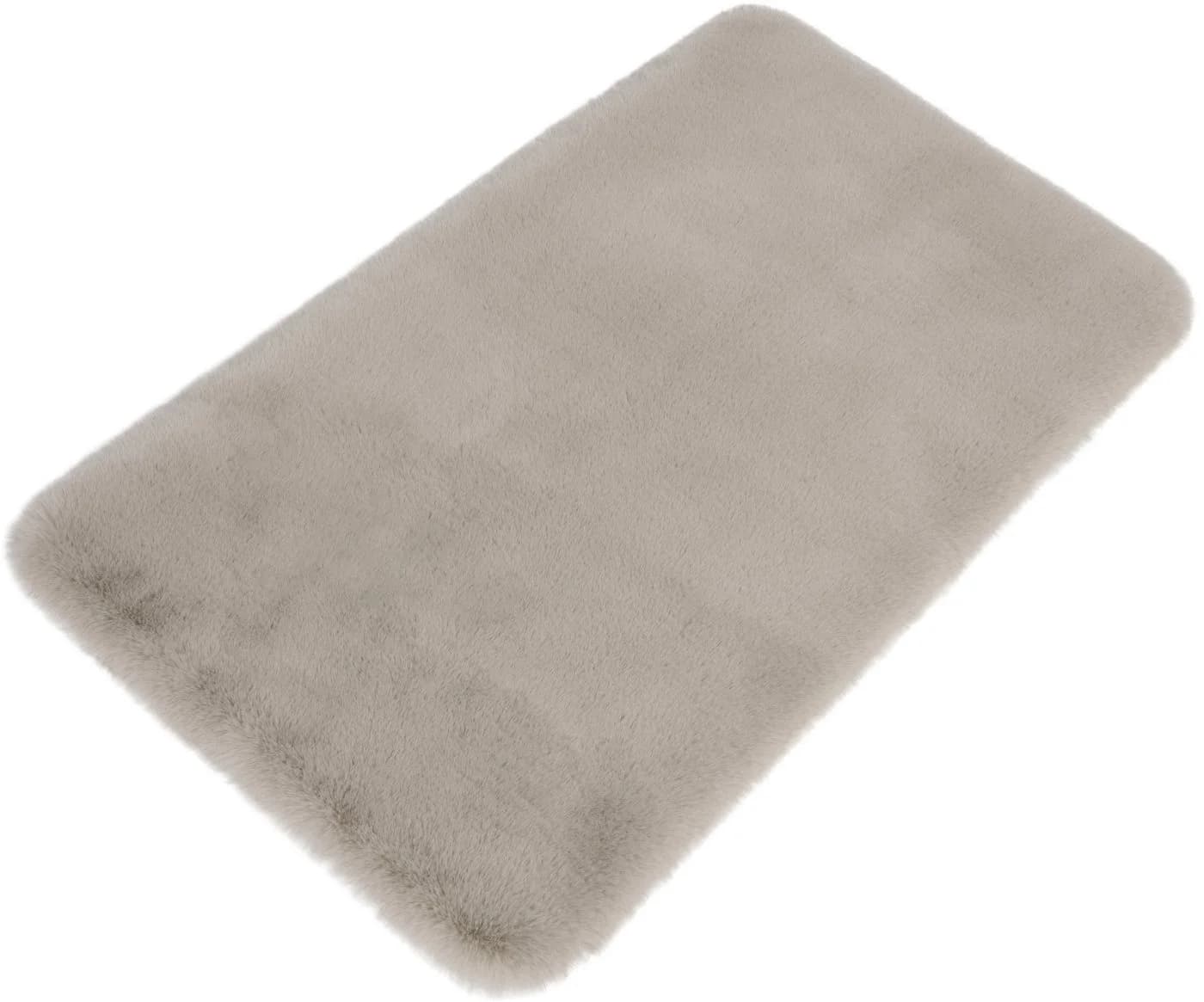 OTTO home Badematte Rabbit Taupe 30mm Polyester