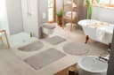 OTTO home Badematte Rabbit 3-tlg. Set Grau Polyester Bild 1
