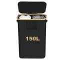 ElitVita Wäschebox 150L Schwarz Faltbar mit 2 Wäschesäcken Bild 2