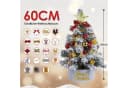ElitVita Mini-Weihnachtsbaum 60 cm mit Lichterkette und Deko-Set Bild 1