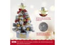 ElitVita Mini-Weihnachtsbaum 60 cm mit Lichterkette und Deko-Set Bild 5