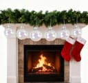 ElitVita Weihnachtsbaumkugel 24er Set Glas Transparent Irisierend Bild 5
