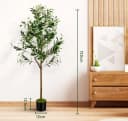 Lindahandel Kunstbaum Olivenbaum 150 cm Grün mit UV-Schutz Bild 1