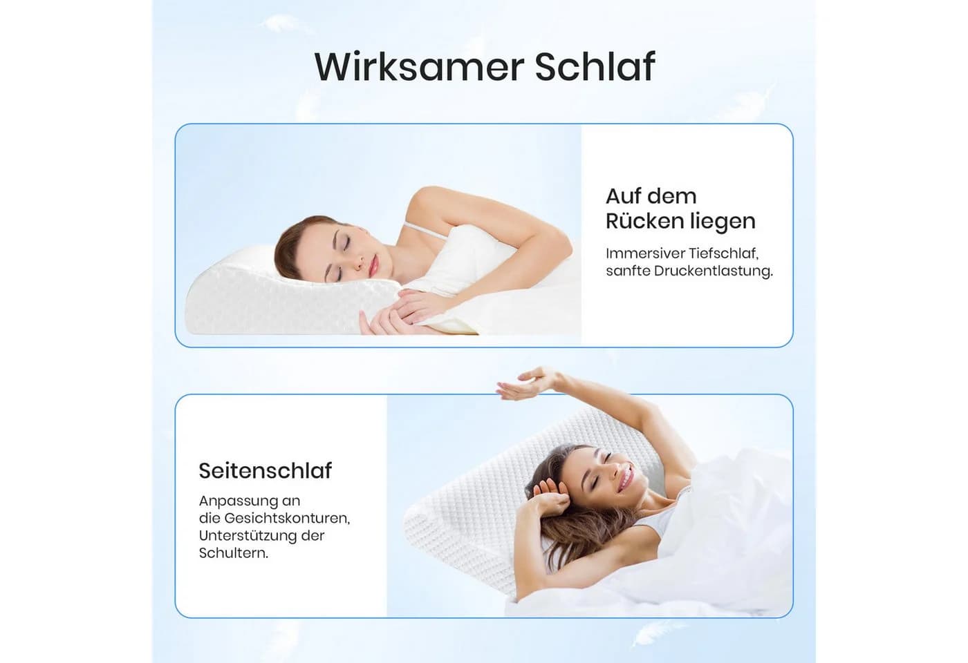 Good Nite Visko-Kissen Memory Foam Nackenkontur Orthopädisch - Bild 5