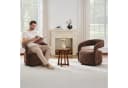 DEKKETO Polstersessel Chenille Lounge Sessel Moderner Drehsessel Bild 3