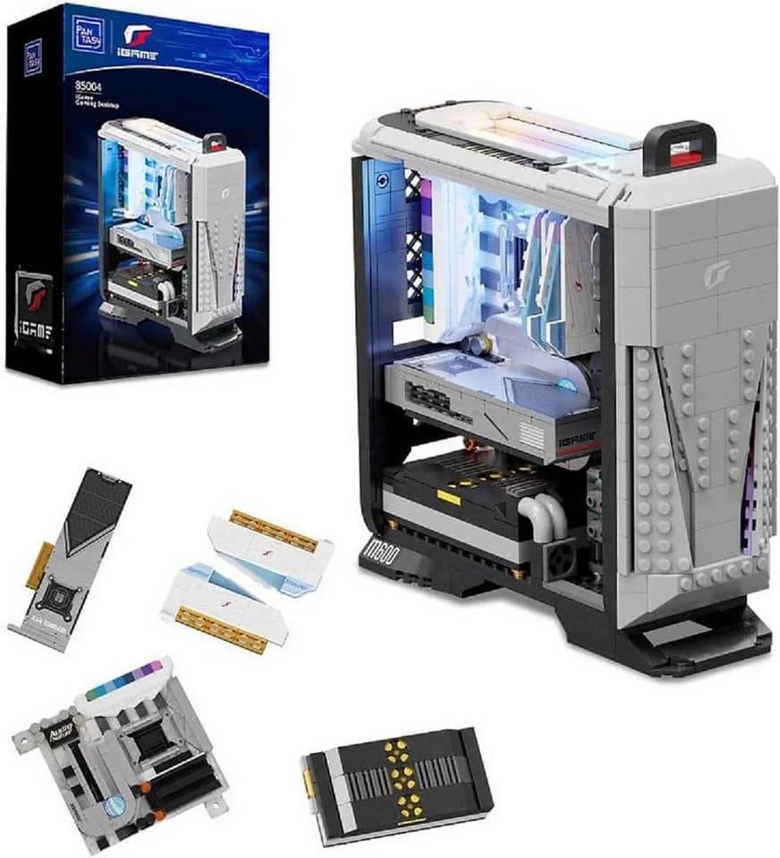 Pantasy i-Game PC 1.010 Teile Konstruktions-Spielset mit Beleuchtung - Bild 2