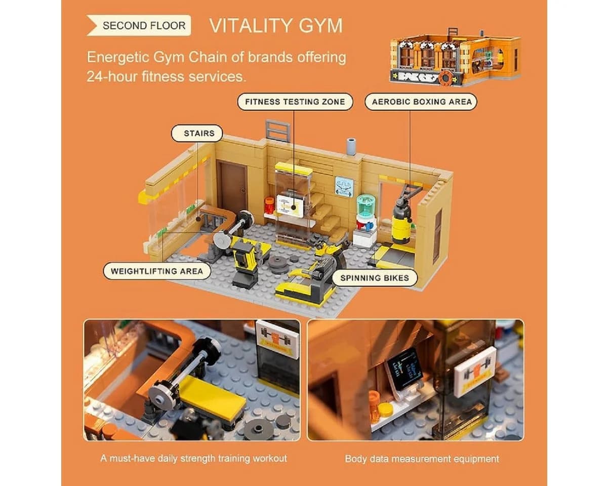 Pantasy The Bakery Modular Building Set 2.663 Teile - Bild 4