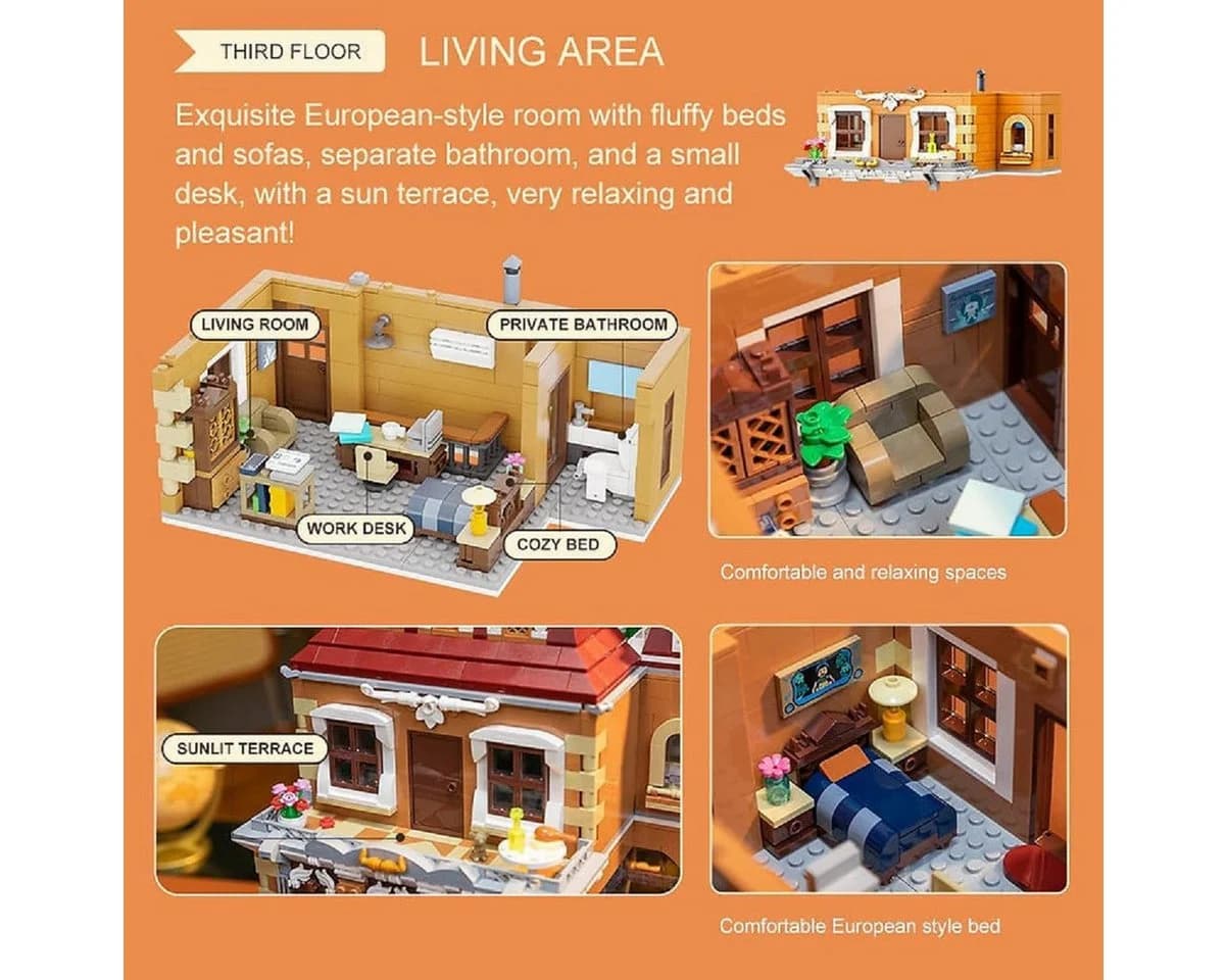 Pantasy The Bakery Modular Building Set 2.663 Teile - Bild 5