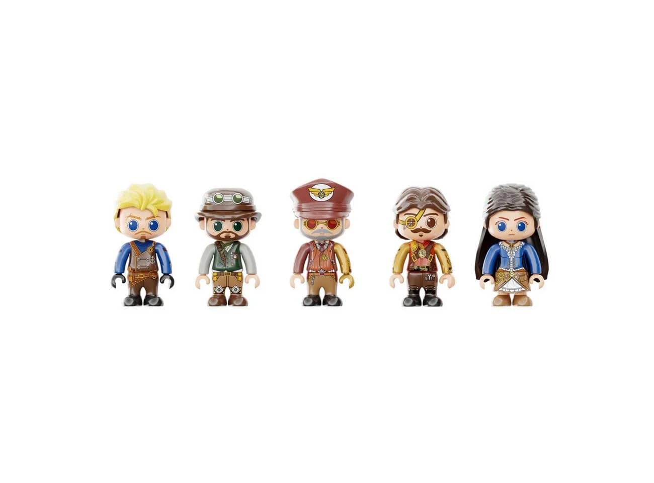 Pantasy Steampunk Luftschiff 1.949 Teile Klemmbausteine Konstruktions-Spielset