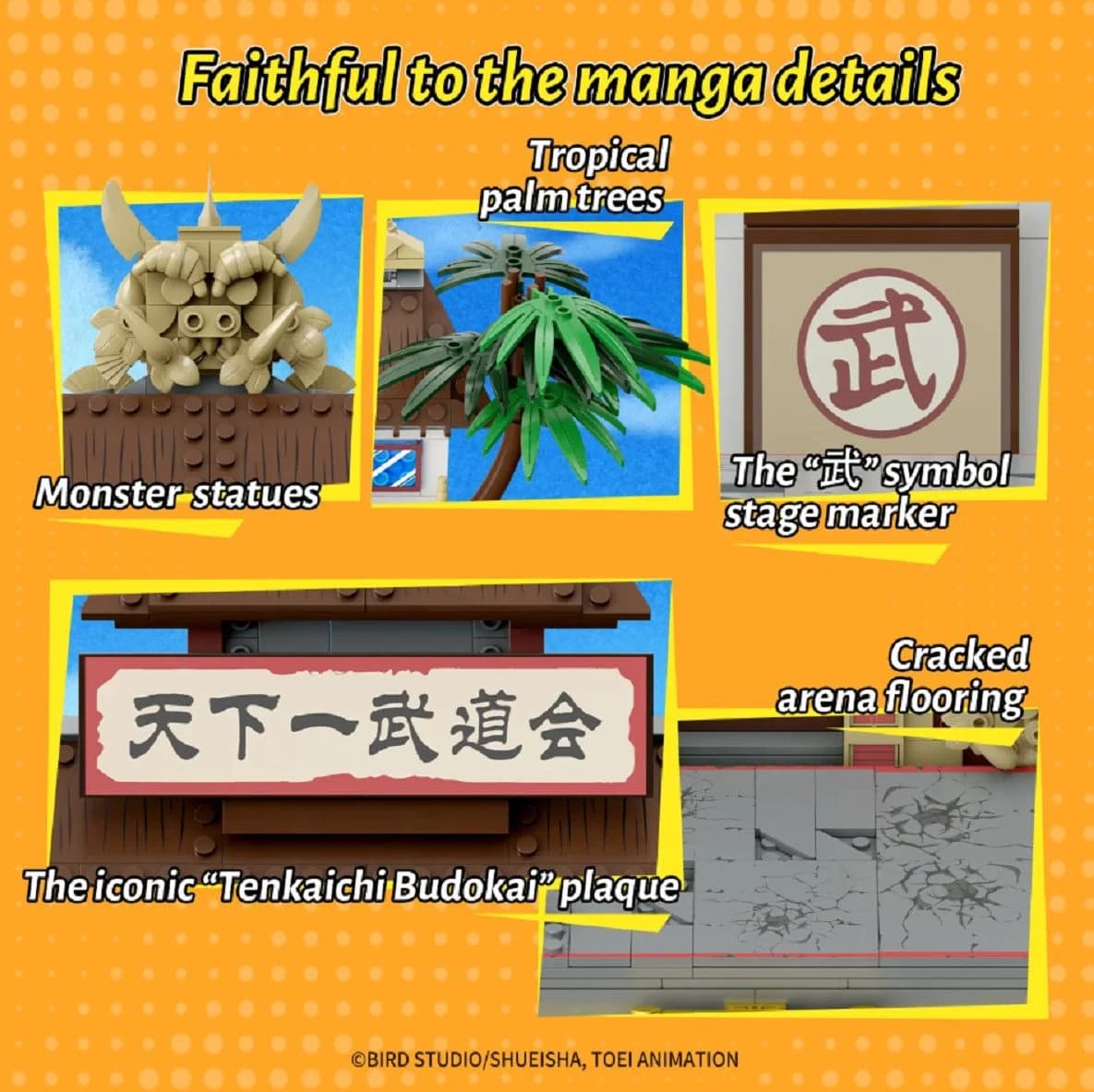 Pantasy Tenkaichi Budōkai Dragonball 776 Teile Konstruktions-Spielset - Bild 4