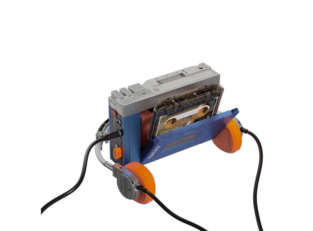 Pantasy Retro Walkman 569 Teile Klemmbausteine Konstruktions-Spielset