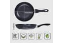 Scheffler Bratpfanne 24 cm Schwarz Aluminium Induktion Bild 1