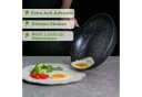Scheffler Bratpfanne 24 cm Schwarz Aluminium Induktion Bild 4