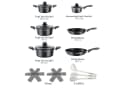 HOMELUX Induktions Topfset 15-tlg. Aluminium Antihaft Bild 1
