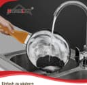 HOMELUX Topf-Set 10-tlg. Induktion Aluminiumguss Gold Antihaft Bild 5