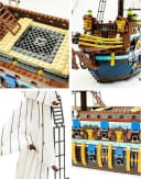 Reobrix The Sun Segelschiff 2.830 Teile Konstruktions-Spielset Bild 1
