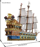 Reobrix The Sun Segelschiff 2.830 Teile Konstruktions-Spielset Bild 5