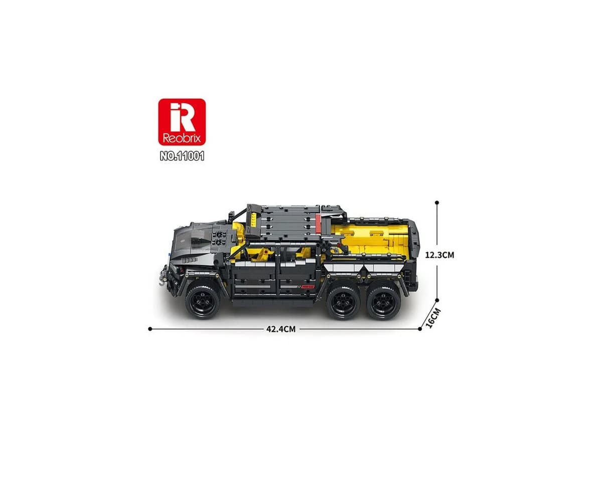 Reobrix G700 Klemmbaustein Set 2162 Teile Gold - Bild 3