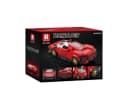 Reobrix Rennwagen 306 Teile Bausteine Rot mit Öffnenden Türen Bild 5