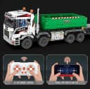 Reobrix 22021 Technik LKW 2.950 Teile Anhänger Schwerlast-LKW Konstruktions-Spielset Bild 1