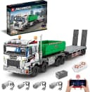 Reobrix 22021 Technik LKW 2.950 Teile Anhänger Schwerlast-LKW Konstruktions-Spielset Bild 2