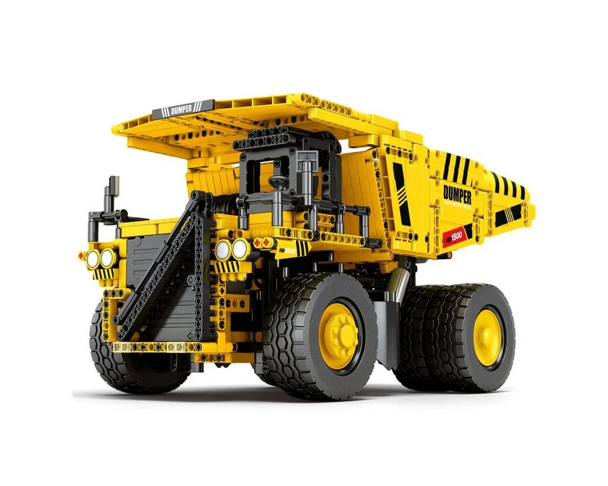 Reobrix RC Muldenkipper Bausatz 1622 Teile Motorisiert - Bild 3