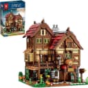Reobrix 66018 mittelalterliche Taverne 2.868 Teile Bauset Bild 2