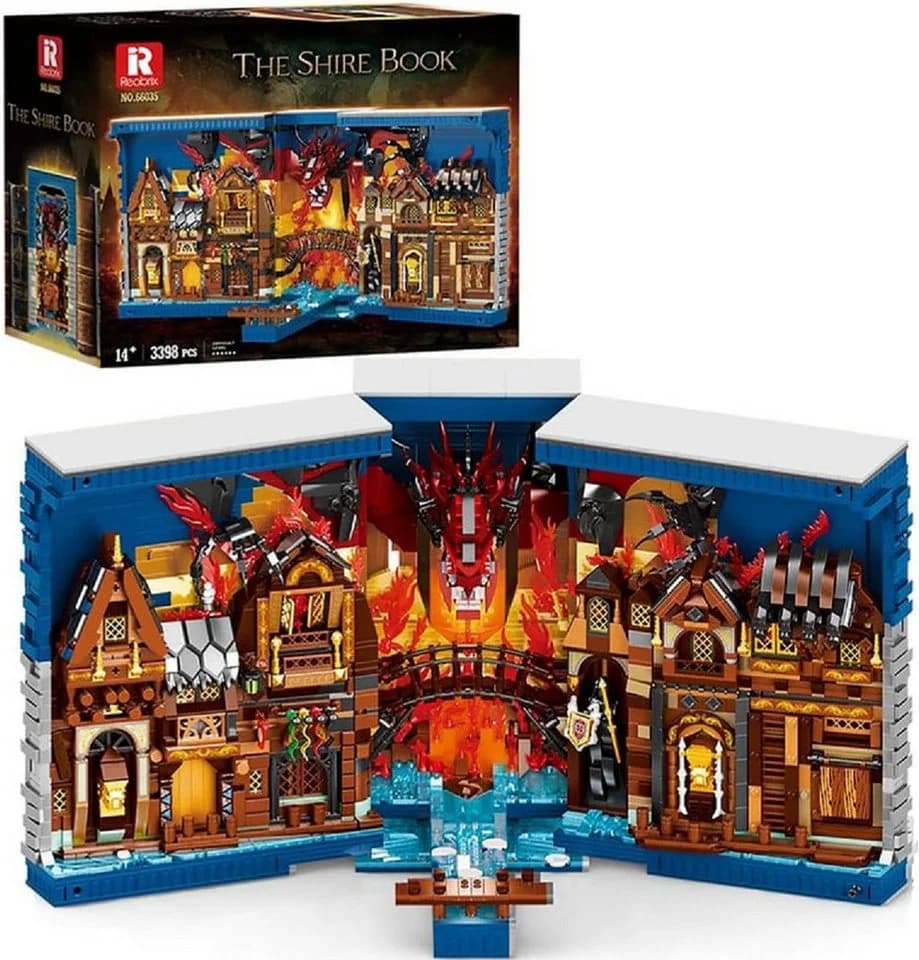 Reobrix 66035 Das Auenland Buch 3.398 Teile Konstruktions-Spielset - Bild 2