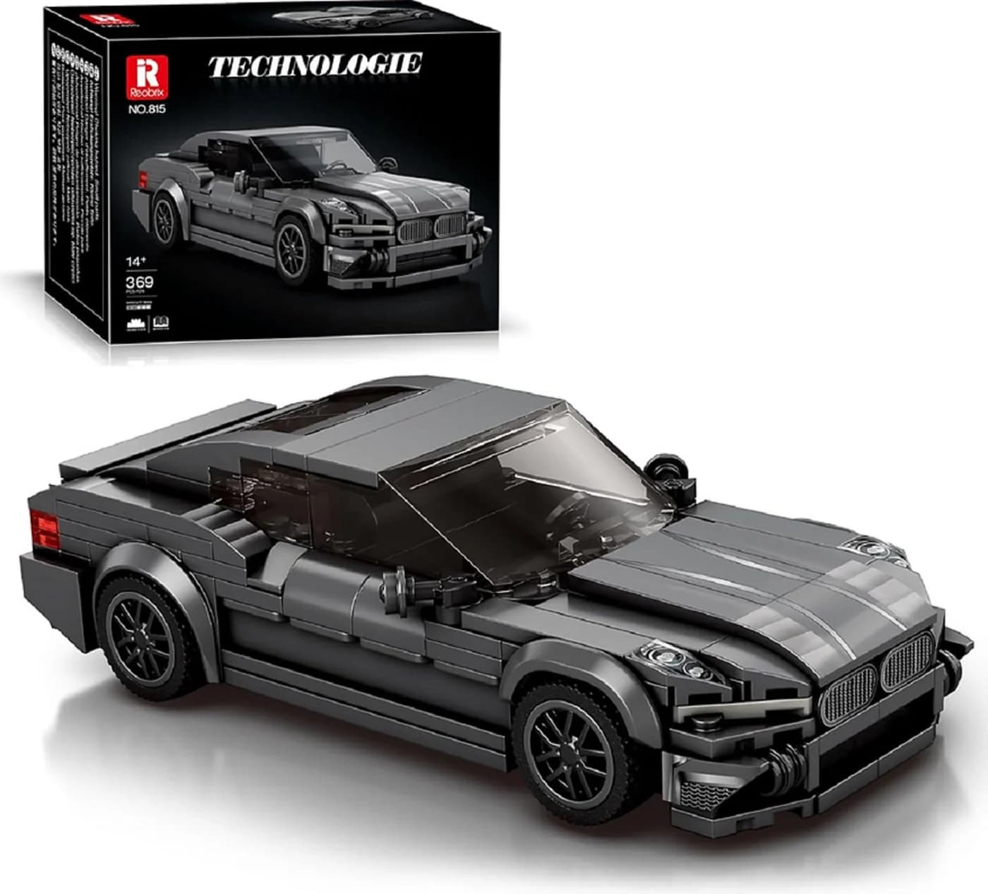 Reobrix 815 M3 Sportcar Speed Champion 369 Teile Konstruktions-Spielset - Bild 2
