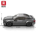 Reobrix 815 M3 Sportcar Speed Champion 369 Teile Konstruktions-Spielset Bild 4