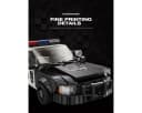 Reobrix 816 Polizeiwagen 1:24 Klemmbaustein Auto 404 Teile Bild 3
