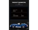 Reobrix 812 Roadster 1:24 Klemmbaustein Auto 312 Teile Bild 3
