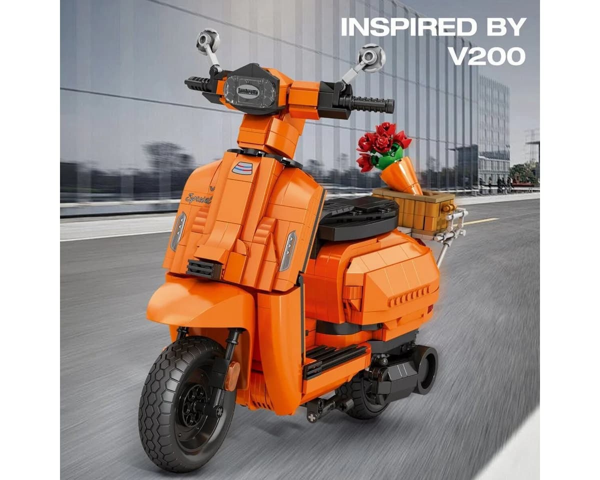 Reobrix Roller Orange Klemmbaustein 1169 Teile ab 14 - Bild 4