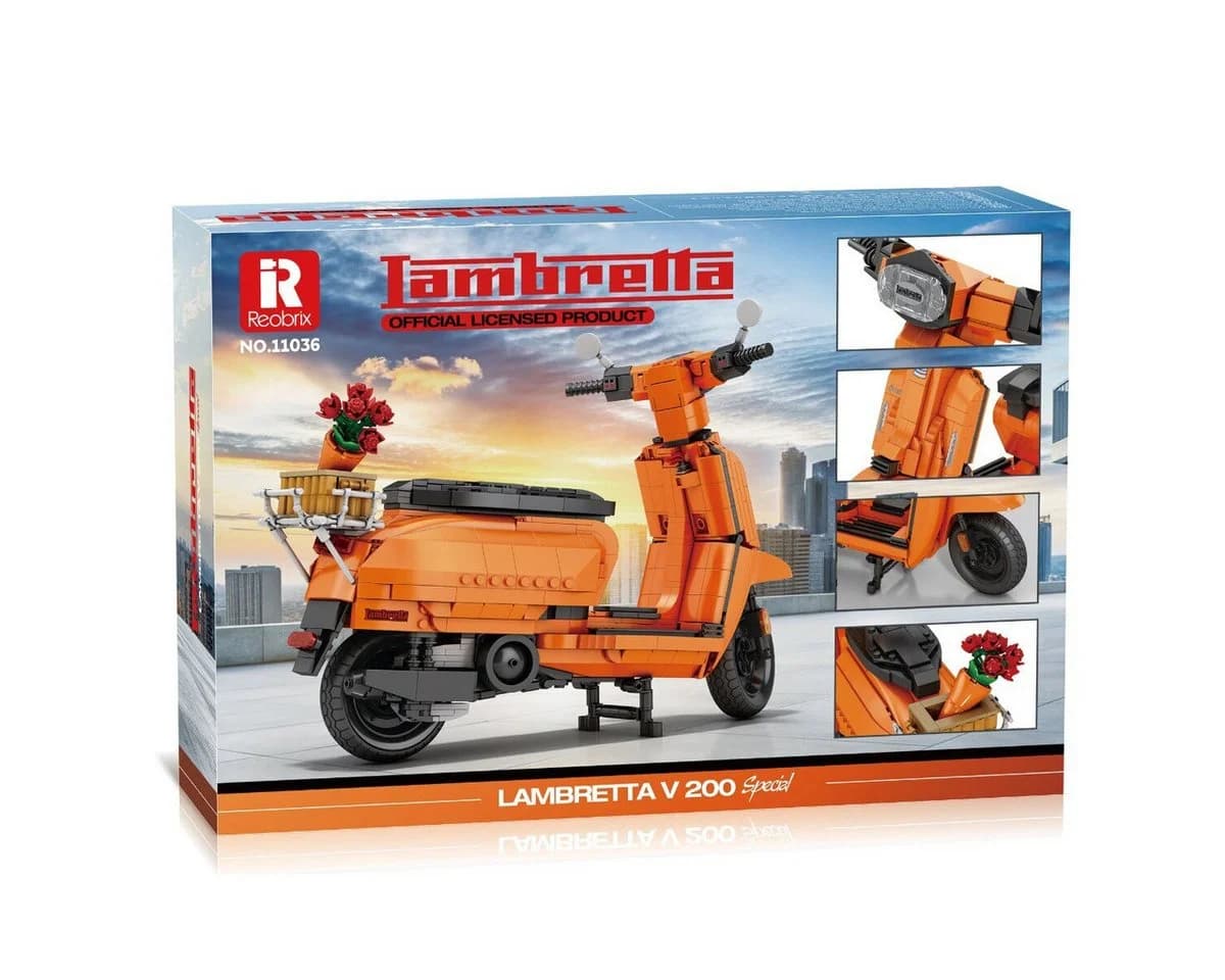 Reobrix Roller Orange Klemmbaustein 1169 Teile ab 14 - Bild 5