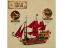Reobrix Piratenschiff Klemmbaustein Modell 5666 Teile Bild 4