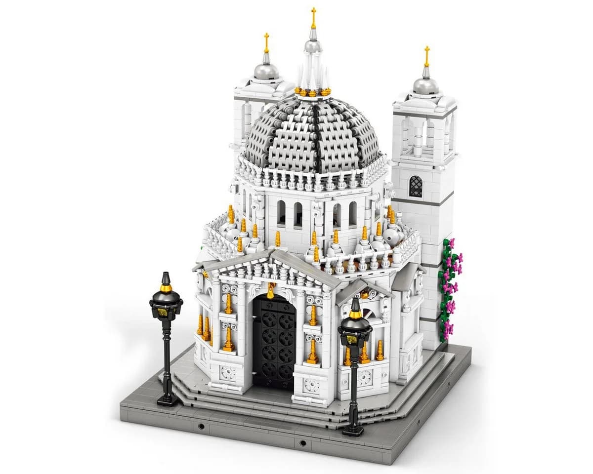 Reobrix Venice Church Klemmbaustein Set 270 Teile Gold - Bild 2