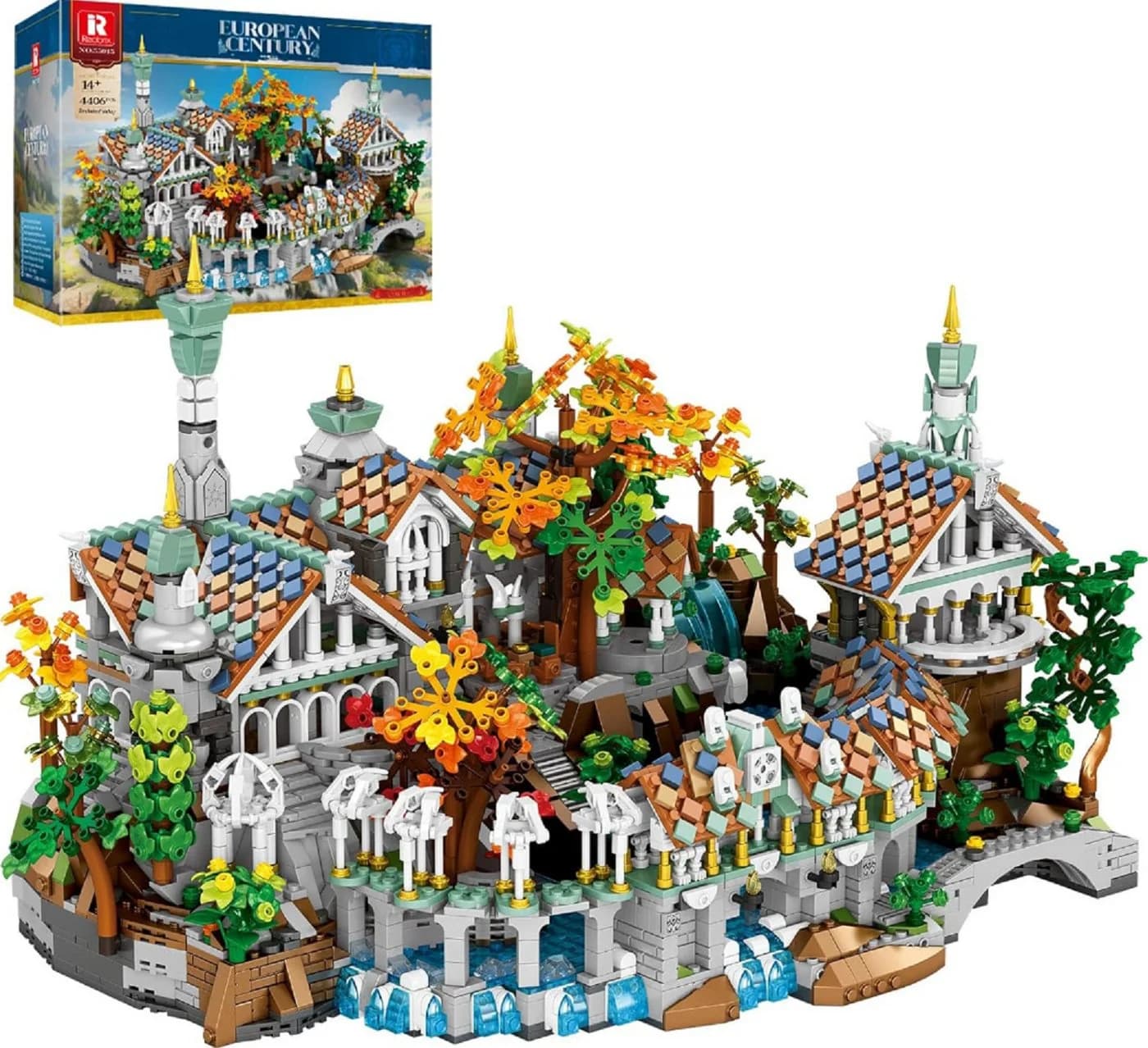 Reobrix 55015 Duskvale Sanctum 4406 Teile Konstruktions-Spielset - Bild 2